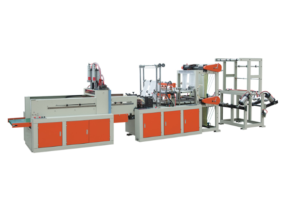 Automatic Double-Layer Four-Line T-Shirt Bag Making Machine