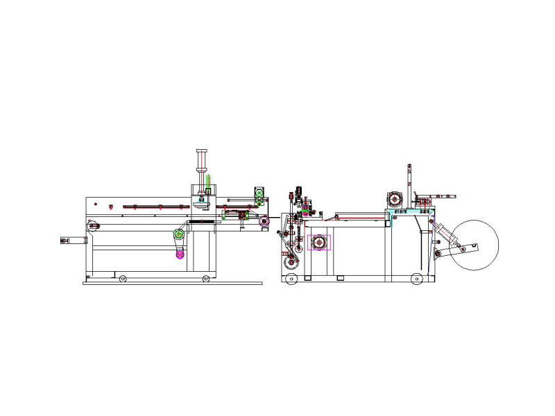 Computer Controlled Three Stepping (Three Photoelectric) Six Line Bottom Sealing Bag Making Machine