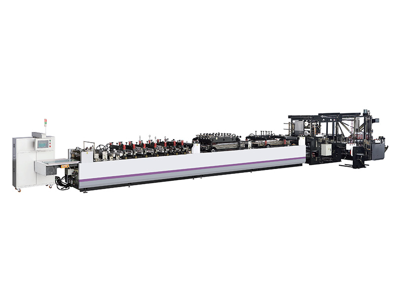 GX-ZUE High-Speed [Four-Servo] Three-Side Sealing Zipper Standing Bag-Making Machine