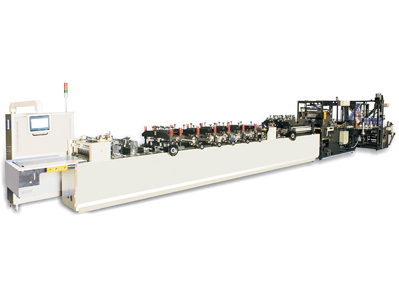 GX-ZUE-A High-speed (Four-servo) Three-side Sealing Zipper Standing Bag-making Machine