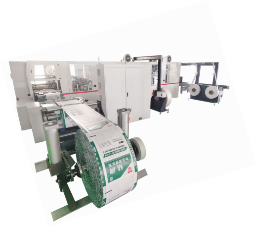 PP Woven BLOCK BOTTOM VALVE BAG MAKING MACHINE